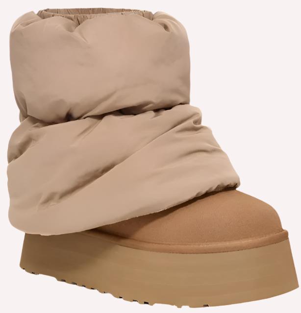 Women's Classic Mini Dipper Puffer Chestnut | Quarks Shoes