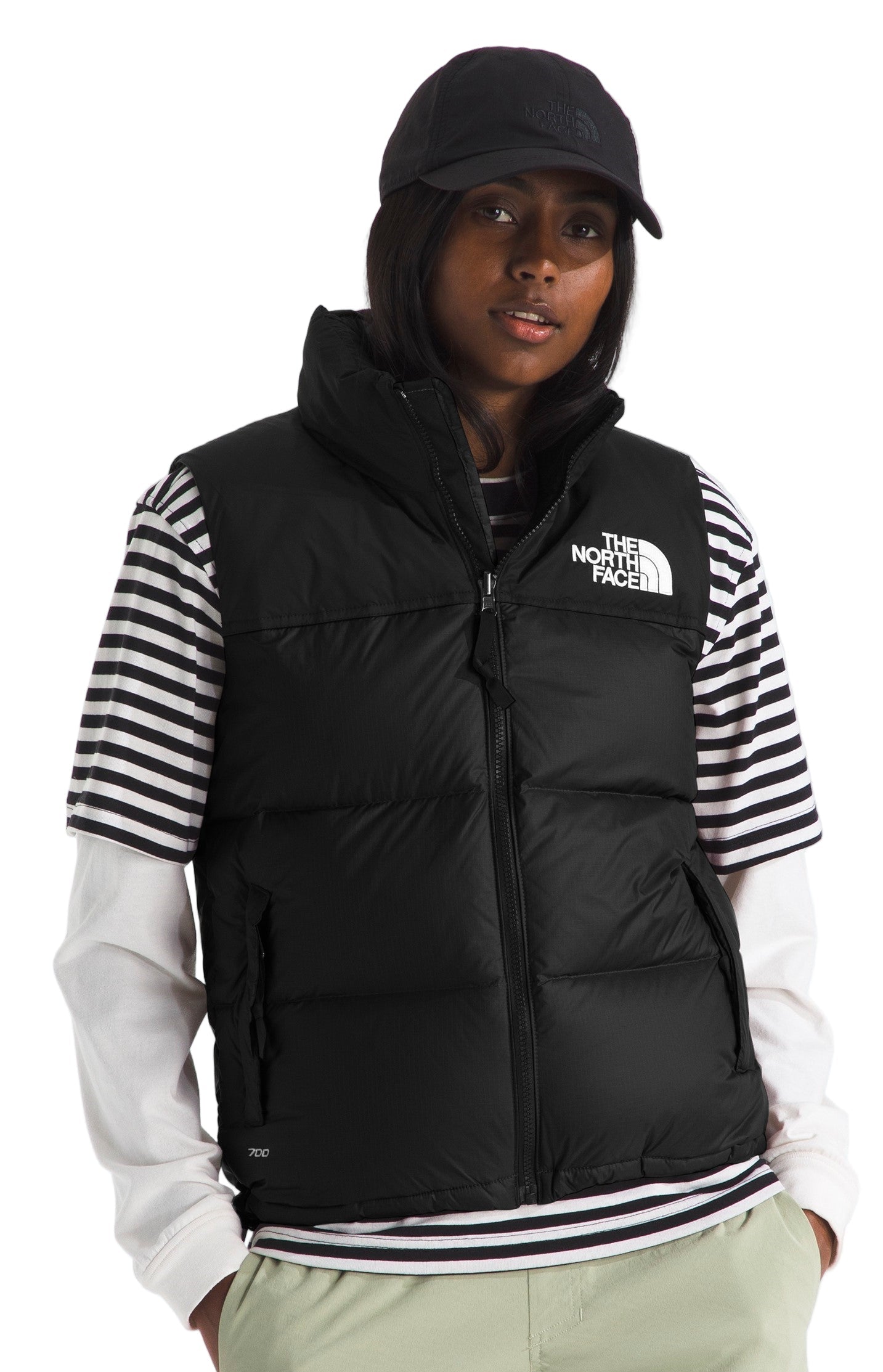Women's 1996 Retro Nuptse Vest TNF Black-r – Quarks Shoes