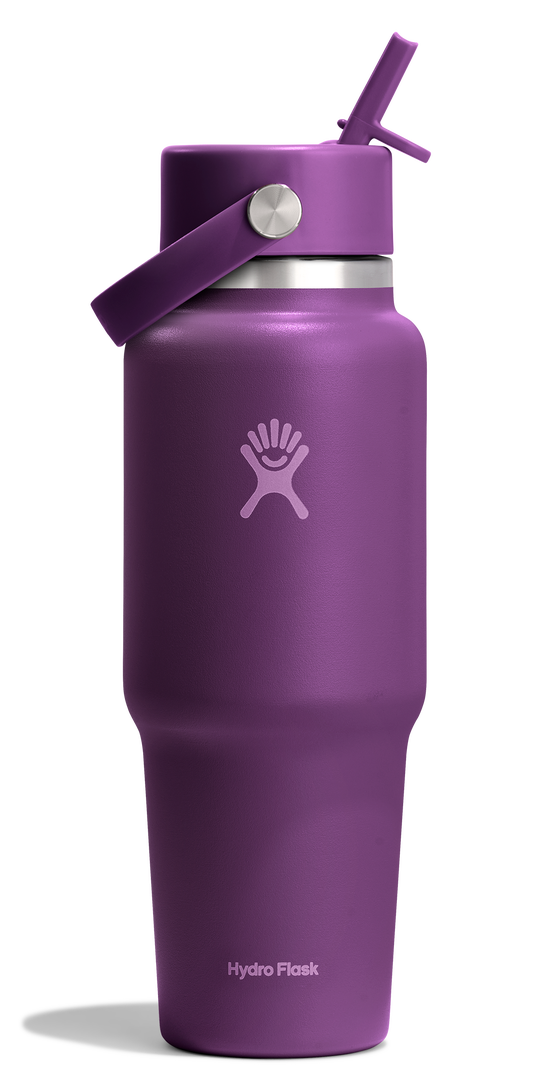 32oz Wide Flex Travel Bottle Beach Plum