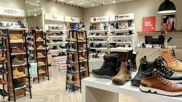 Inside of Quarks Shoes store