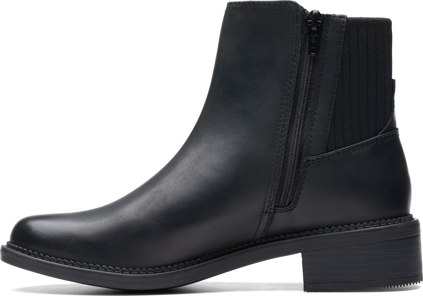 Clarks Boots Maye Palm Black Leather