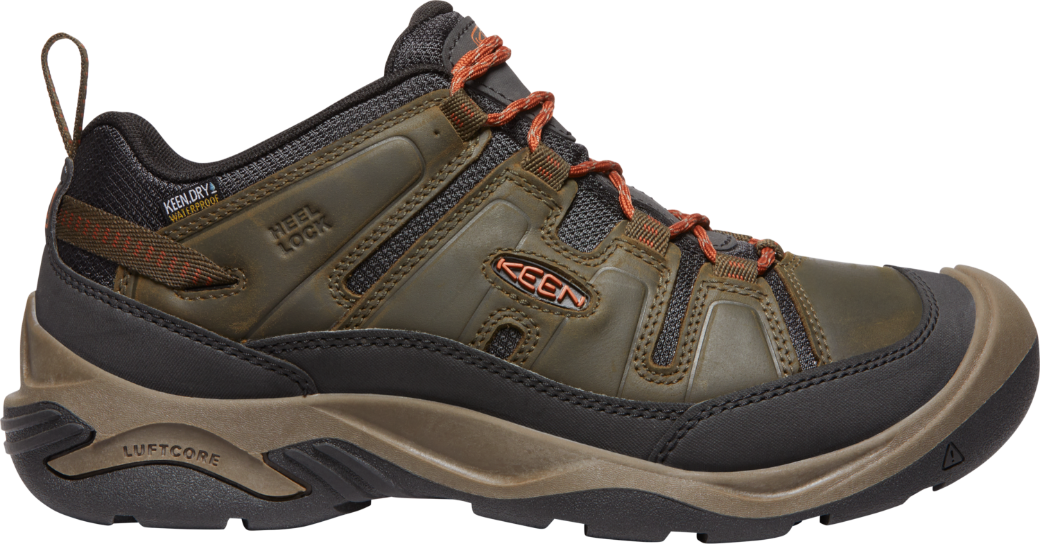 KEEN Circadia Bottes de randonnée imperméables confortables et imperméables pour homme, olive foncé/argile potière, pointure 46 M, Bison/Bringé, 12 KEEN Circadia Bottes de randonnée imperméables confortables et imperméables pour homme, olive foncé/argile potière, pointure 46 M, Bison/Bringé, 12