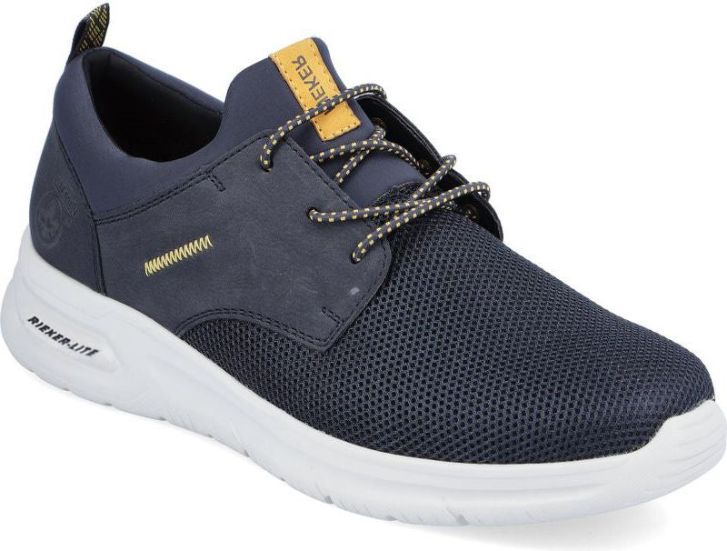 Navy Eyelet Bungee – Quarks Shoes