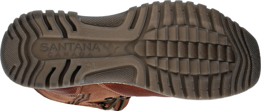 Santana Canada Boots Majestaluxe Leather Cognac Green