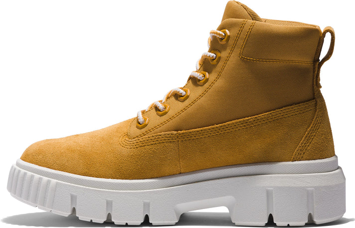 Timberland Boots Greyfield Leather And Fabric Boot Wheat