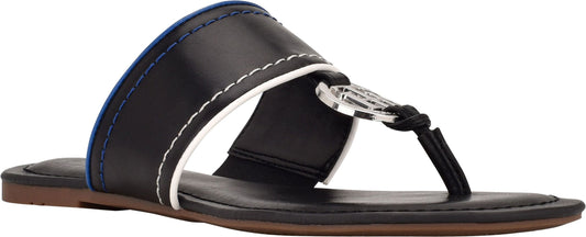 Tommy Hilfiger Sandals Lizzya-a Leather Like Black