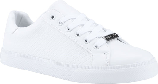 Tommy Hilfiger Shoes Lexxa Leather Like White