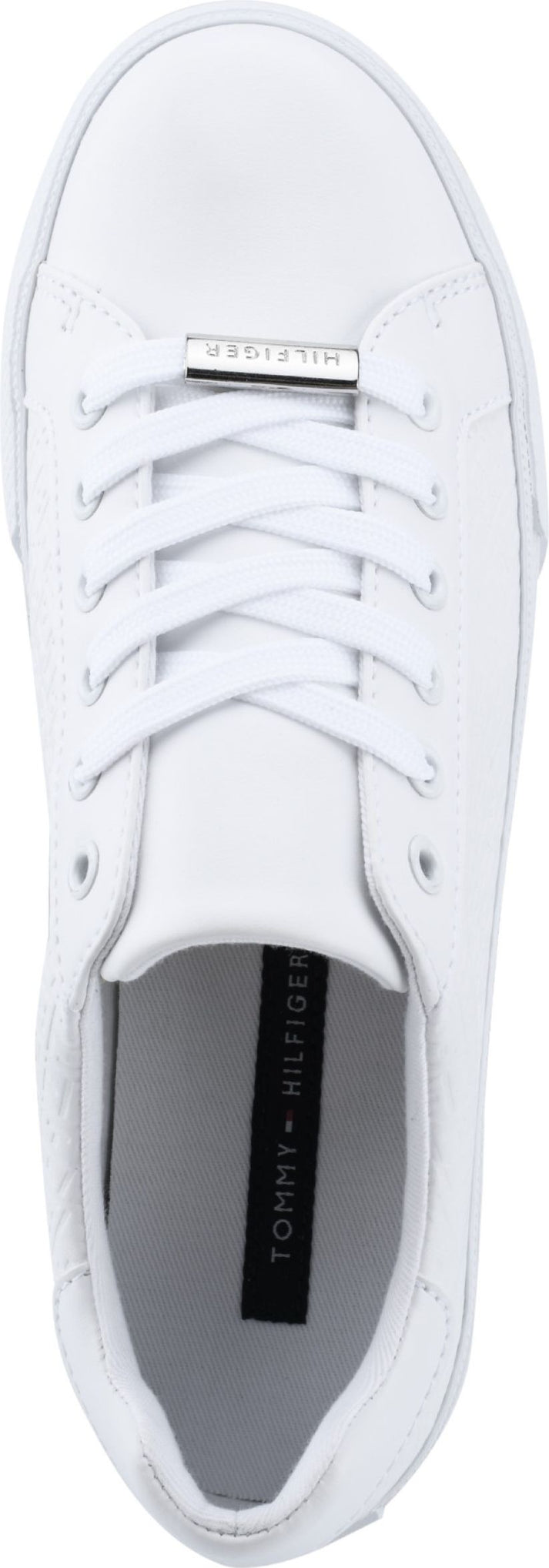 Tommy Hilfiger Shoes Lexxa Leather Like White