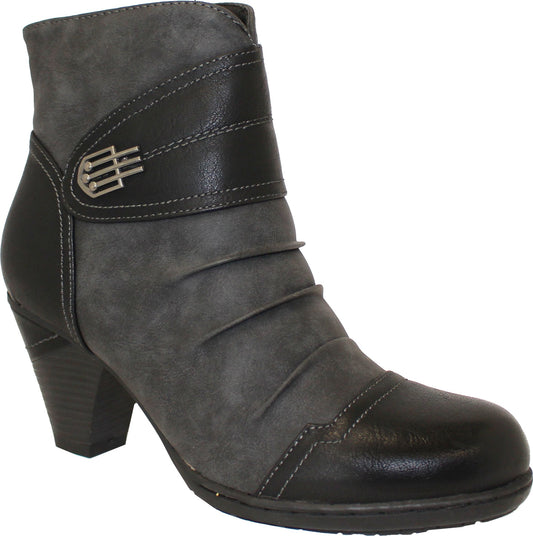 Vangelo Boots Short Two-tone Boot Grey