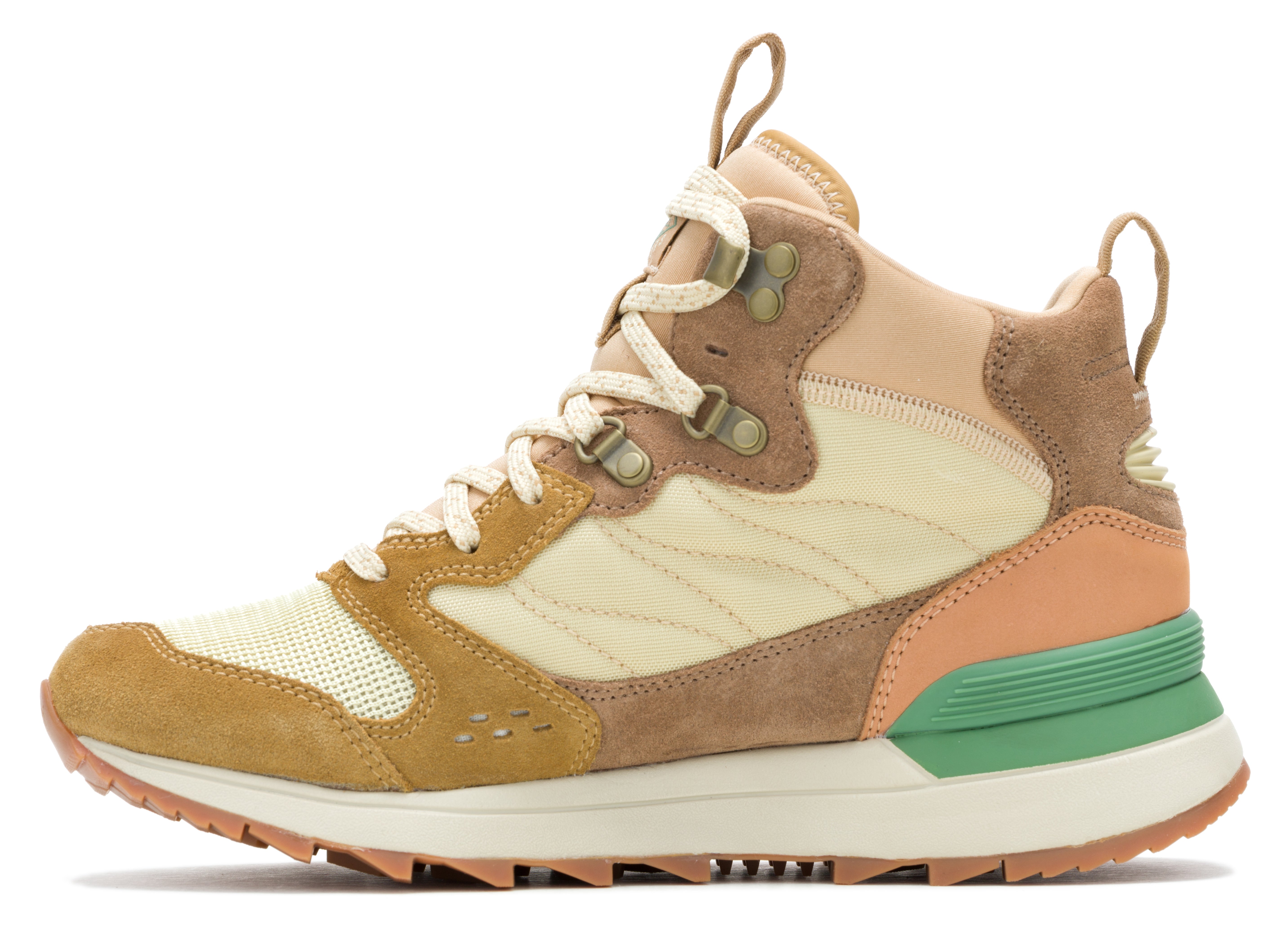 Women's Alpine 83 Snkr Recraft Mid WP Tan | Quarks Shoes
