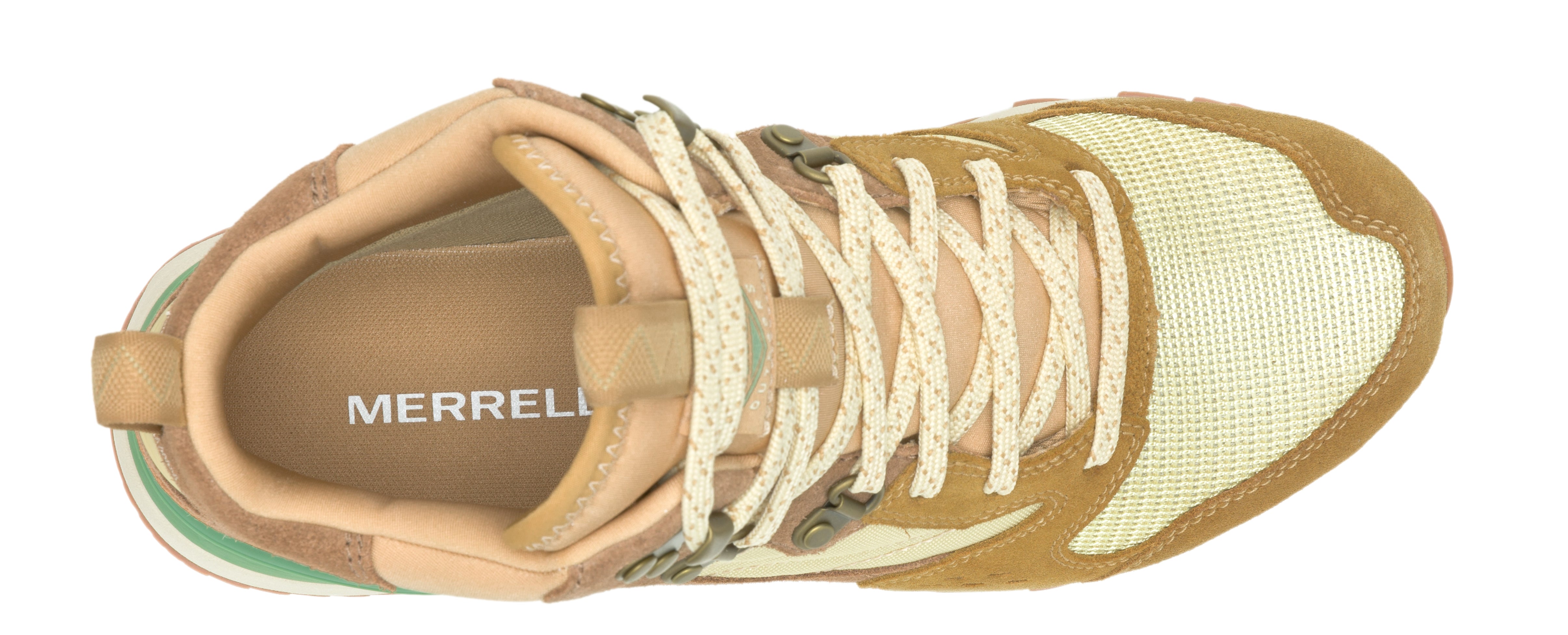 Women's Alpine 83 Snkr Recraft Mid WP Tan | Quarks Shoes