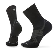 Run Cold Weather Targeted Cushion Crew Socks Black