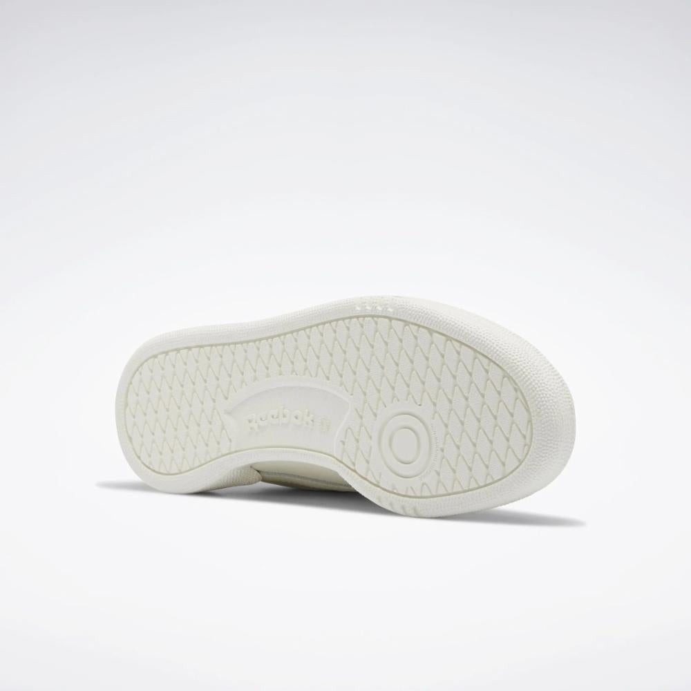 Off-white sneaker sole with geometric pattern.