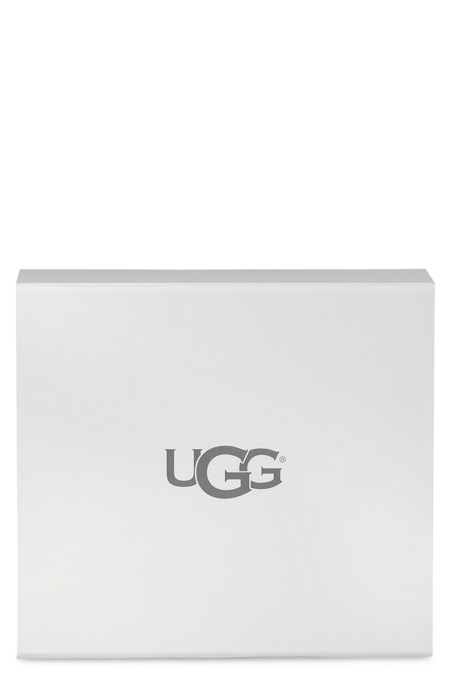 White box with UGG logo in gray.