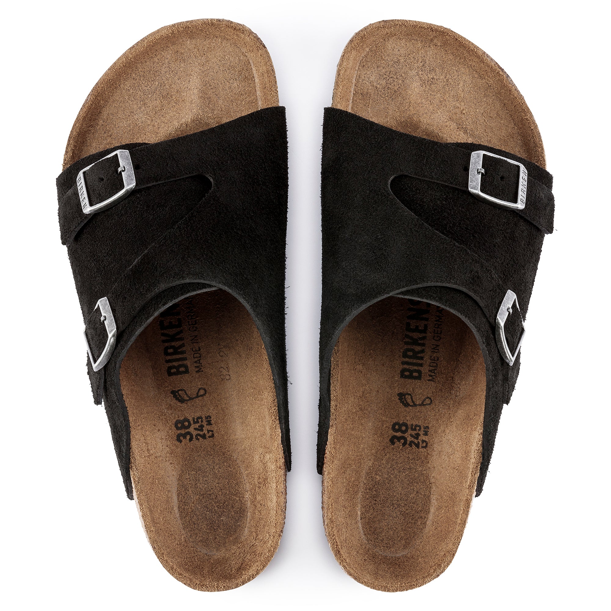 BIRKENSTOCK　Exclusive Zurich(Narrow) 43 Zurich Black Suede -narrow | Quarks Shoes