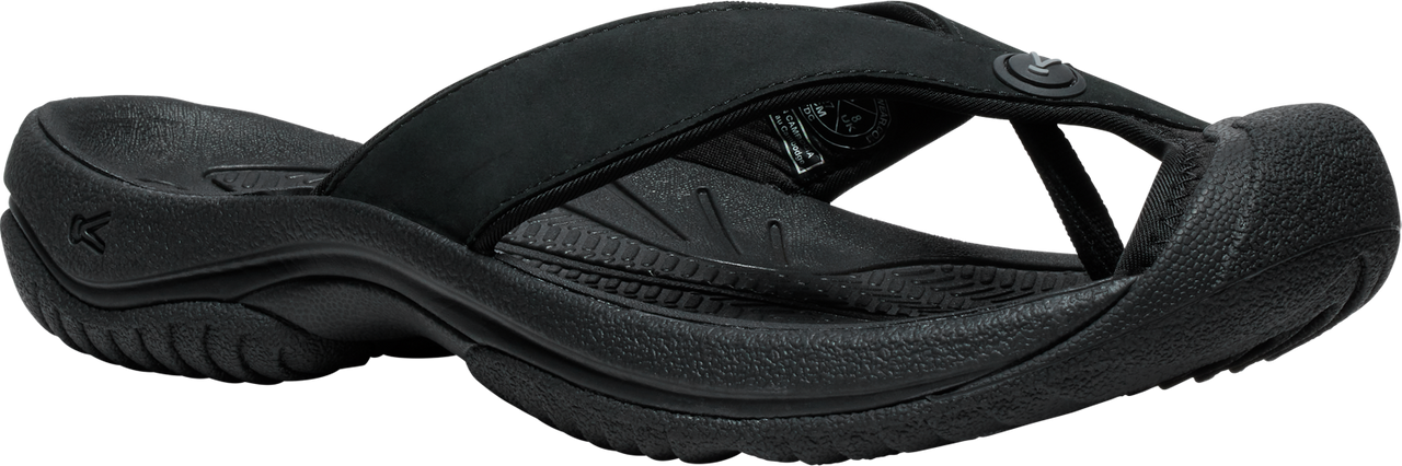 A black flip-flop.