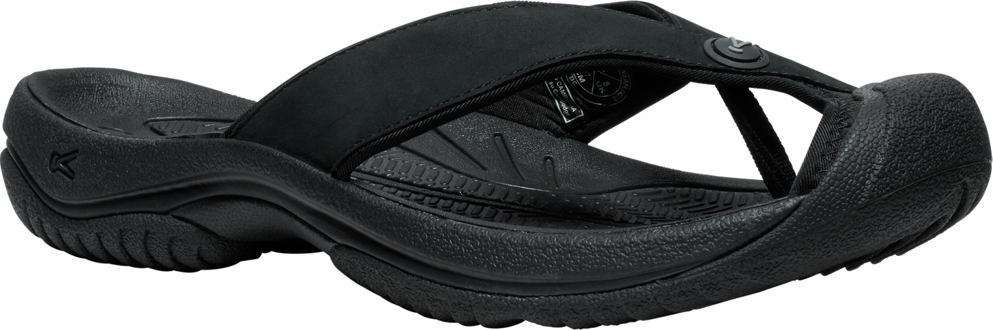 A black flip-flop.