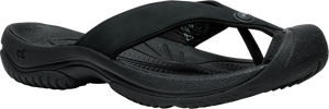 A black flip-flop.