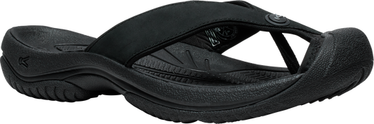 A black flip-flop.