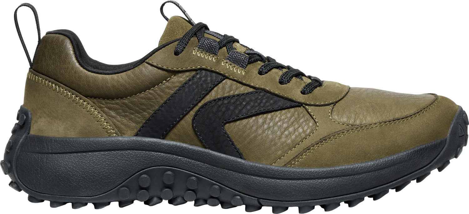 Mens Ks86 Leather Dark Olive – Quarks Shoes