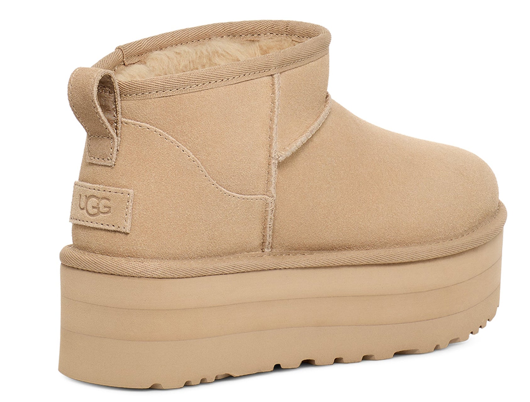 ugg プラットフォーム ブーツ マスタードシード Women's Classic Ultra Mini Platform Mustard Seed | Quarks Shoes