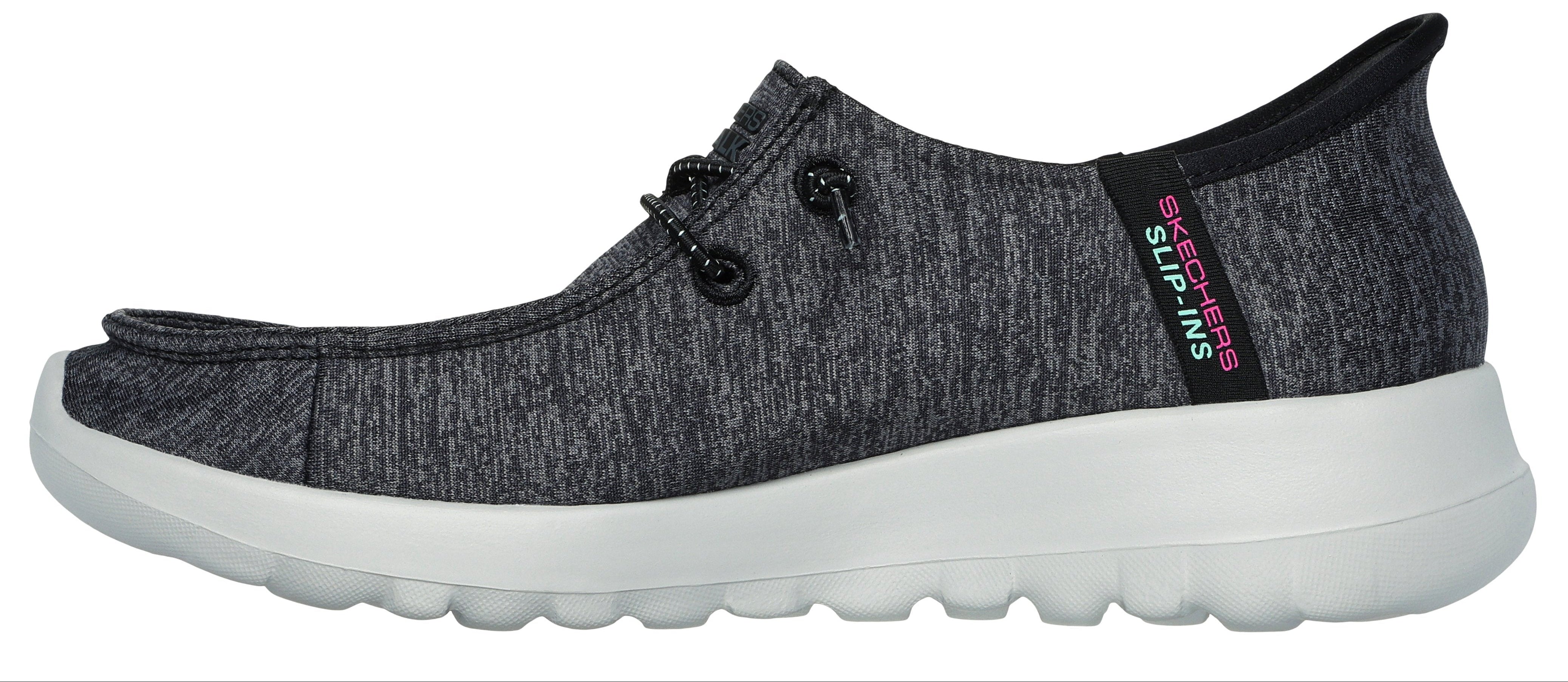 Slip-ins Go Walk Joy Ibis Black | Quarks Shoes