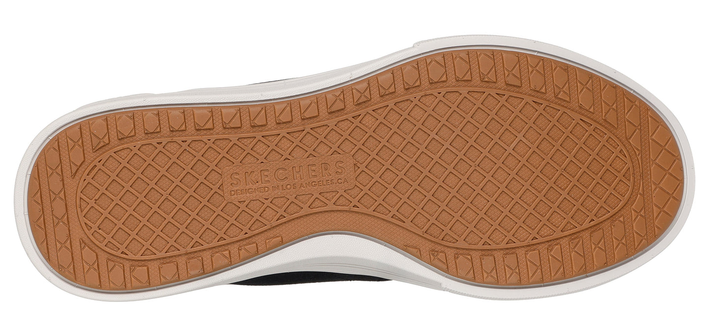 sole of a shoe with a cross-hatched pattern