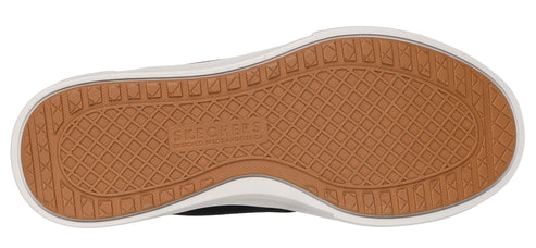 sole of a shoe with a cross-hatched pattern