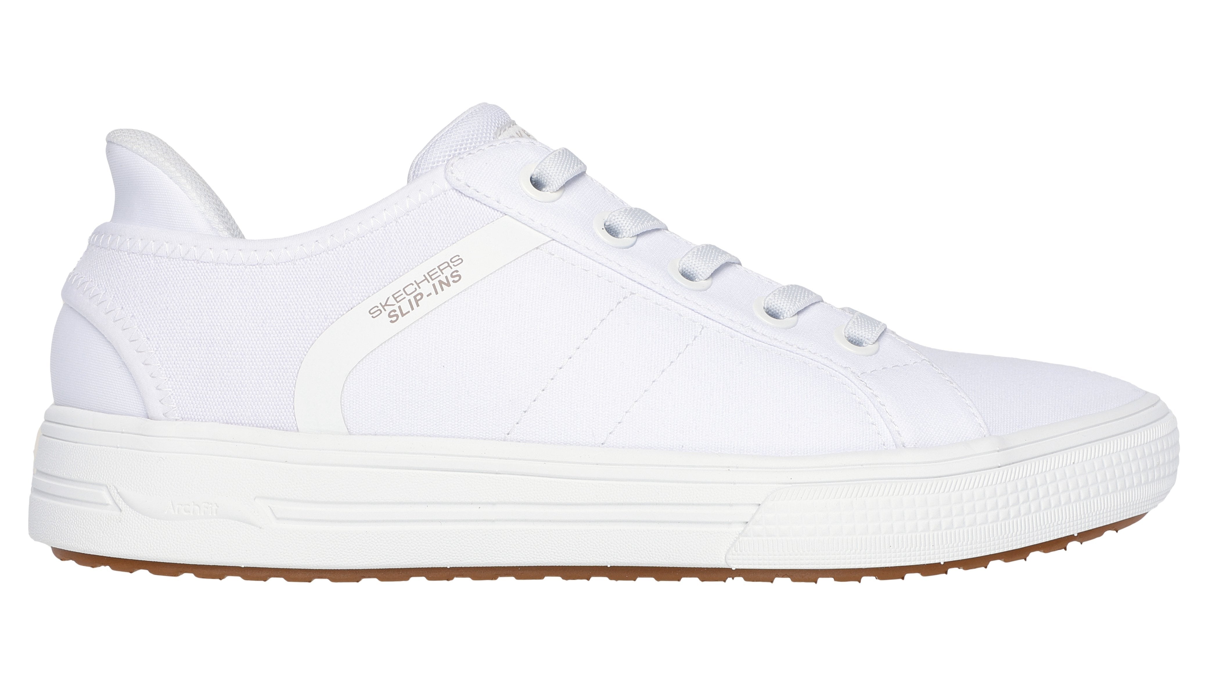 Slip-ins Arch Fit Arcade Good 2 See Ya White | Quarks Shoes