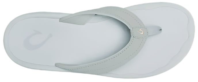 Light gray flip-flop.
