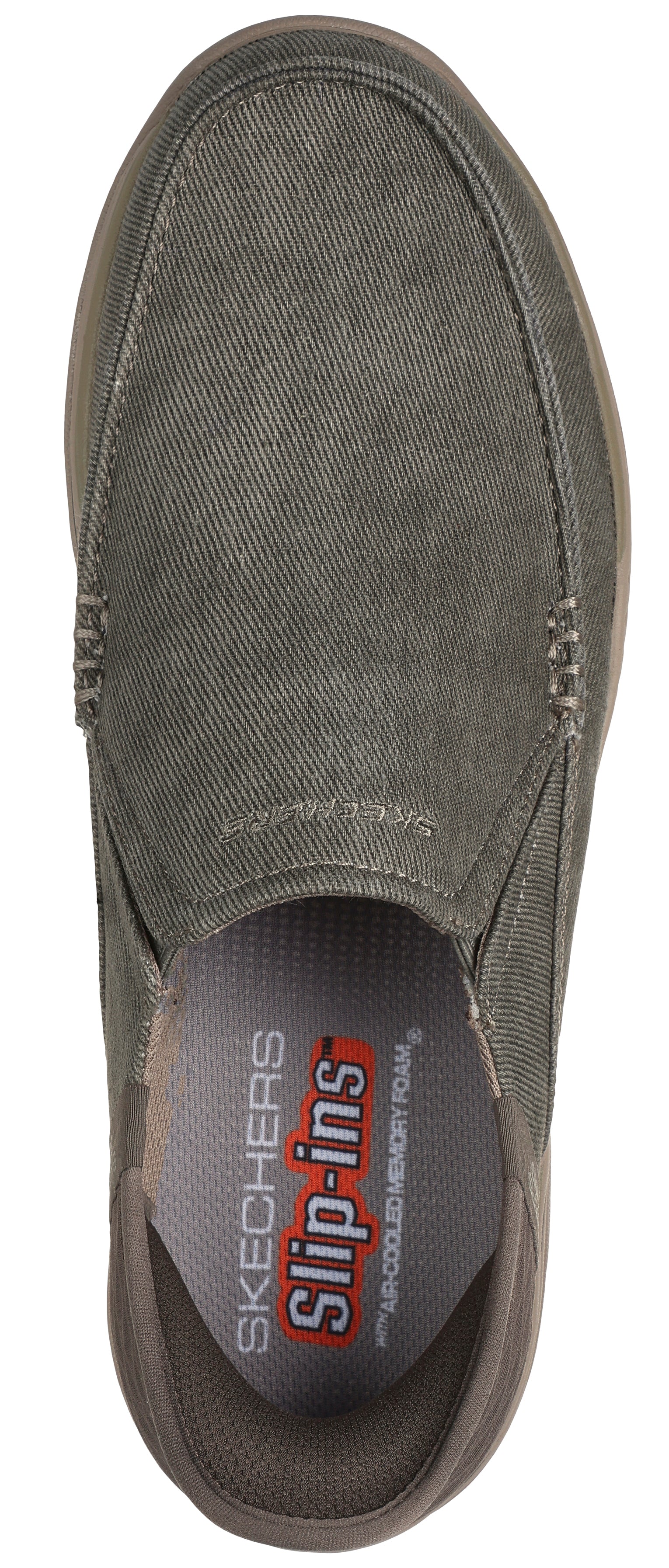 SKECHERS Slip-Ins カーキ　RELAXED FIT　26cm Slip-ins Relaxed Fit Expected Khaki \u2013 Quarks Shoes