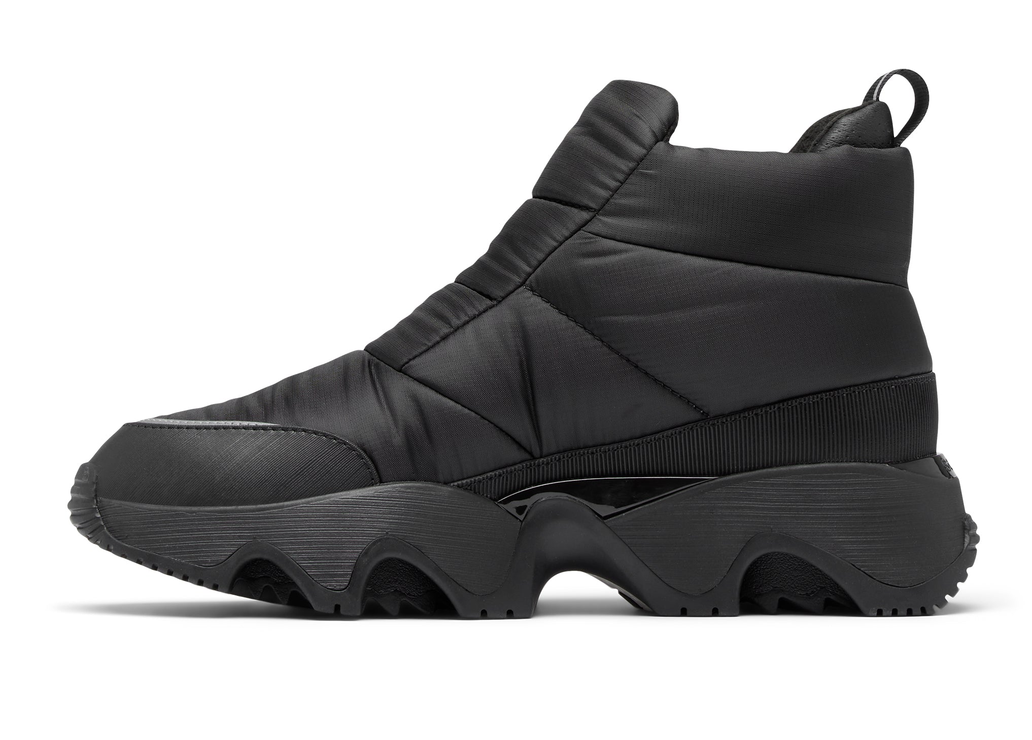 Kinetic Impact Puffy Zip Black | Quarks Shoes