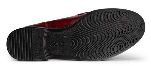 shoe sole with the brand "ecco" visible