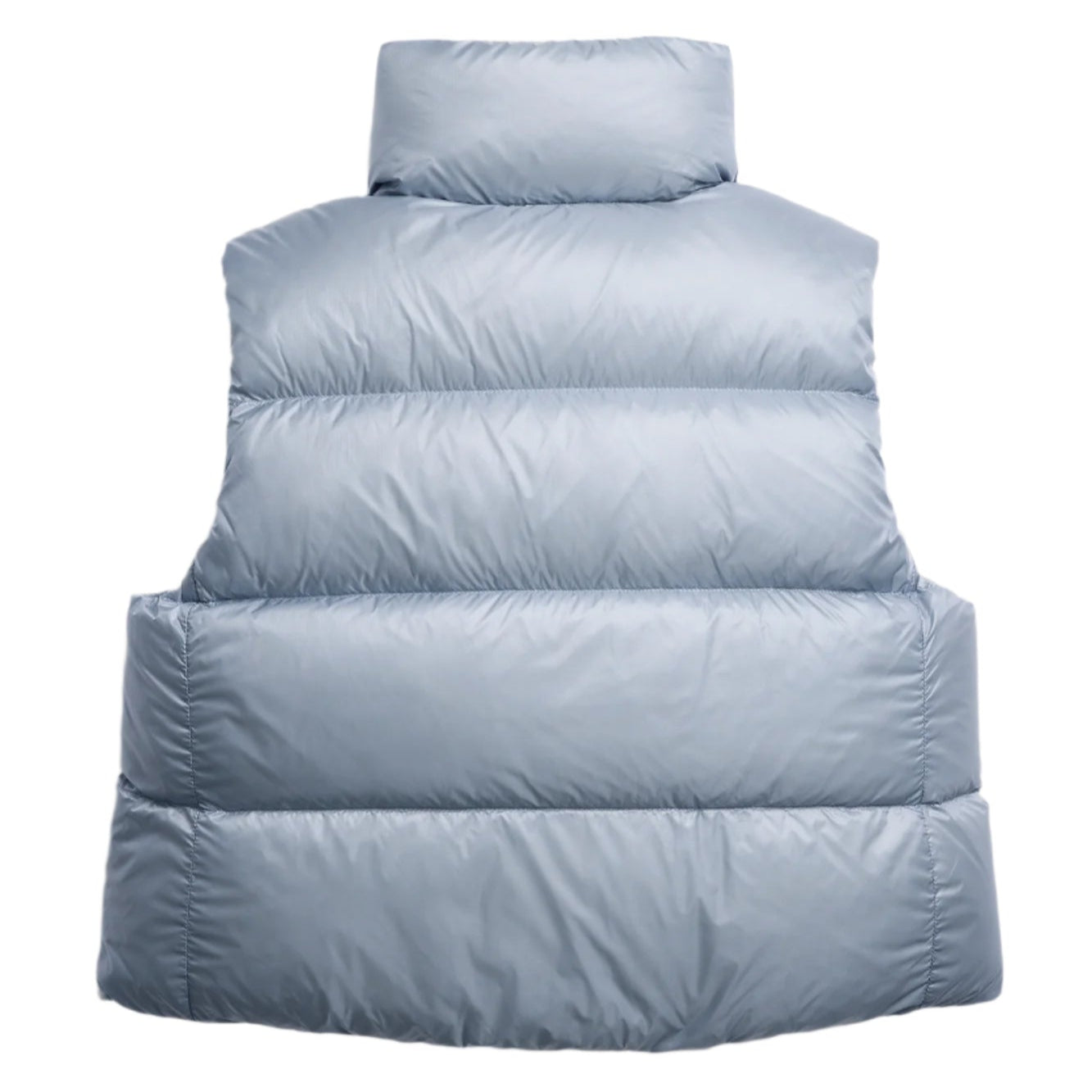 Cypress Puffer Vest White Disc Light Ozone Blue | Quarks Shoes