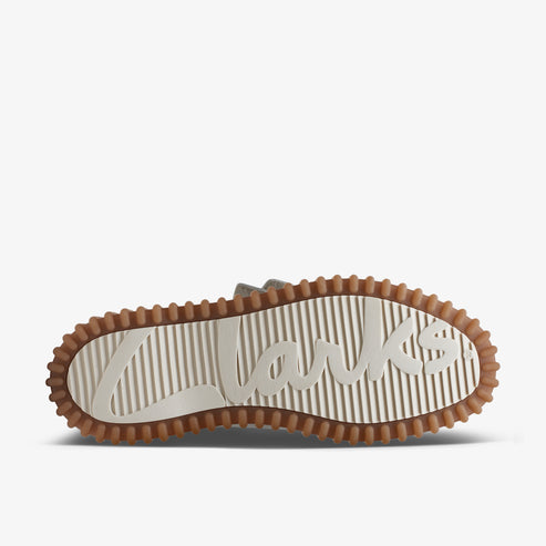 The product displays a shoe sole with vertical grooved lines and the word "Clarks" printed on it.
