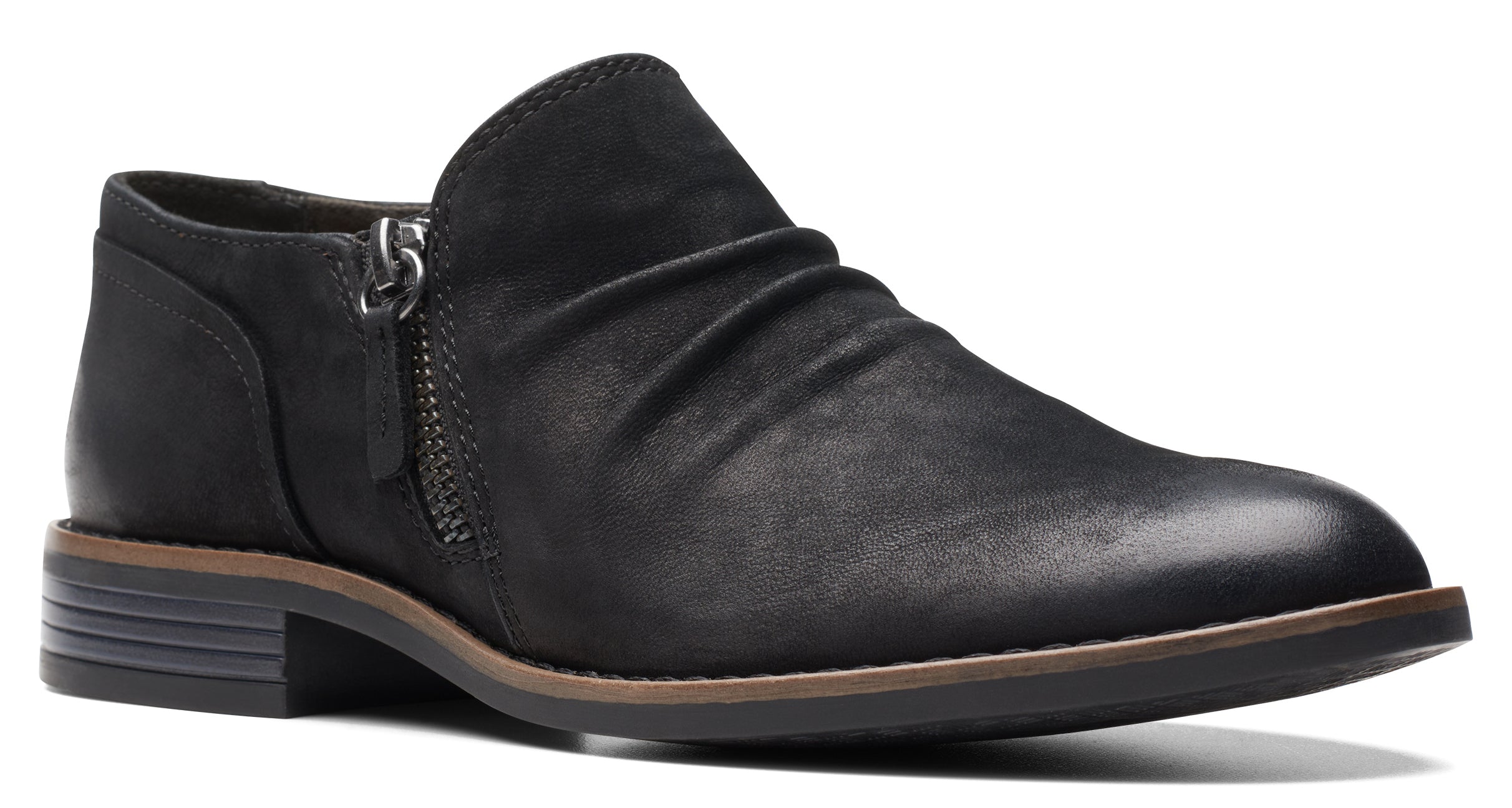 Camzin Pace Nubuck Black – Quarks Shoes