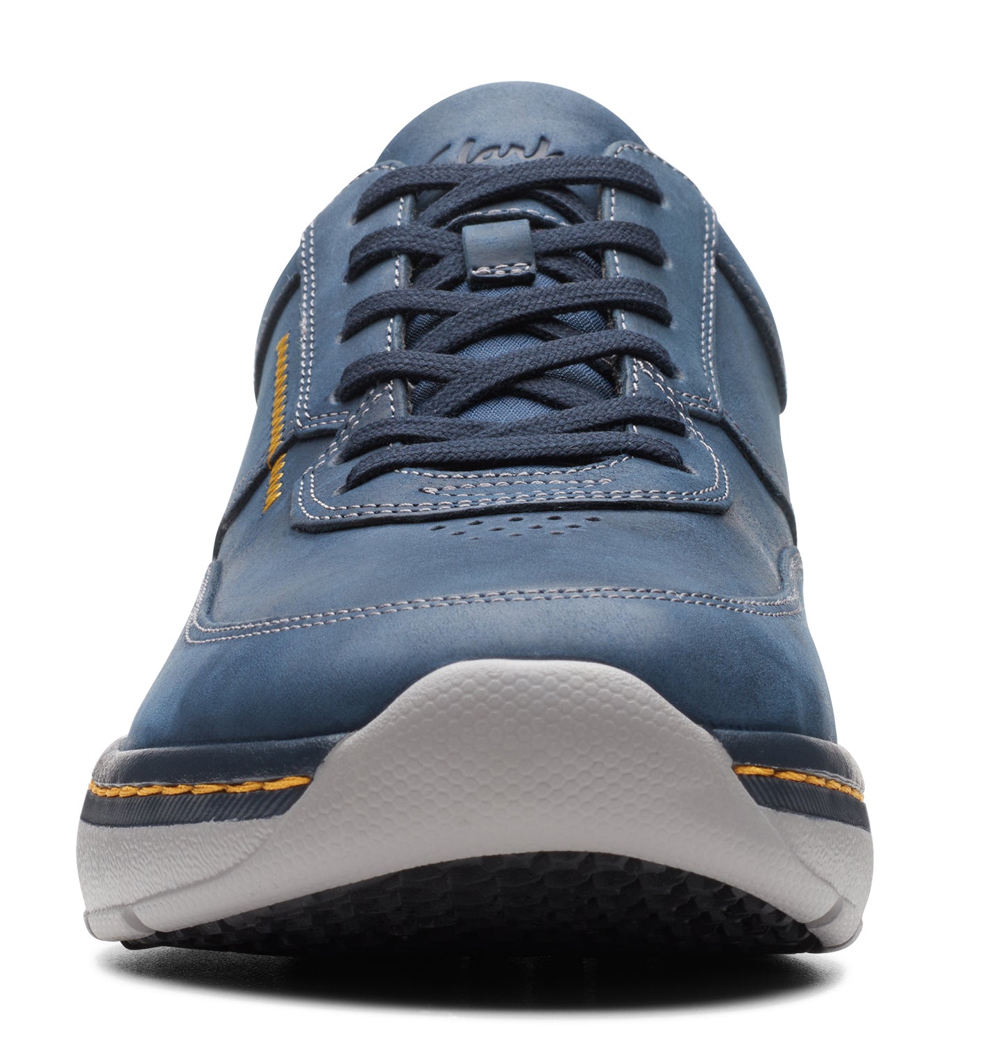 Clarkspro Lace Leather Navy | Quarks Shoes