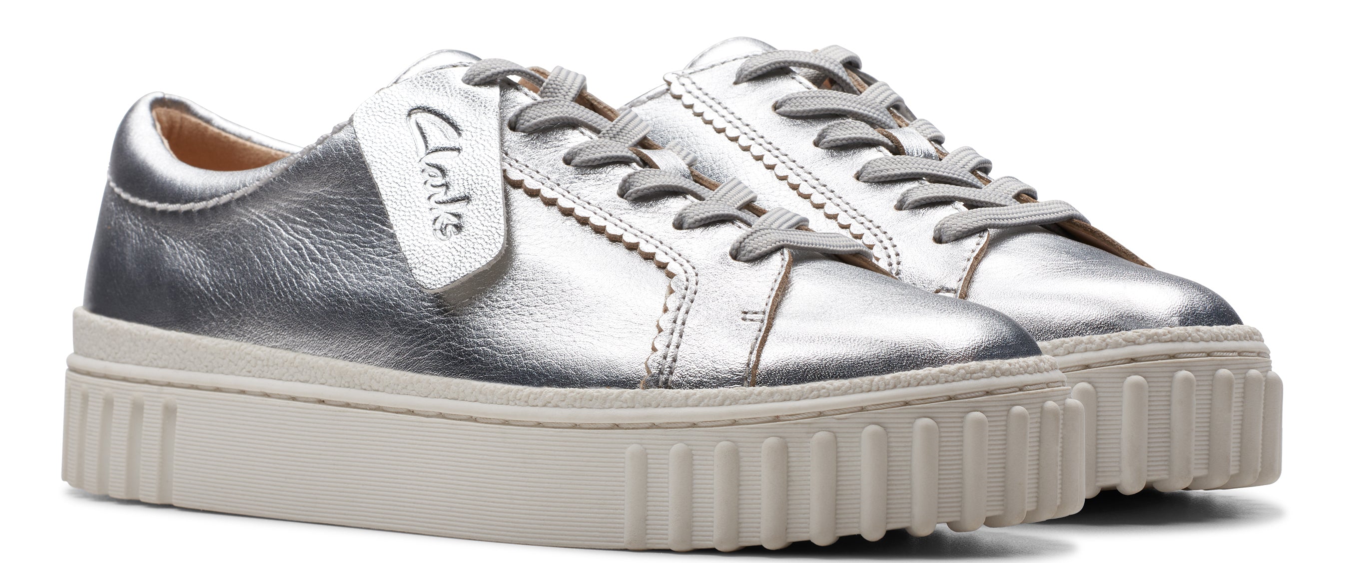 【クラークス】ワラビー　Mayhill walk Mayhill Walk Silver | Quarks Shoes