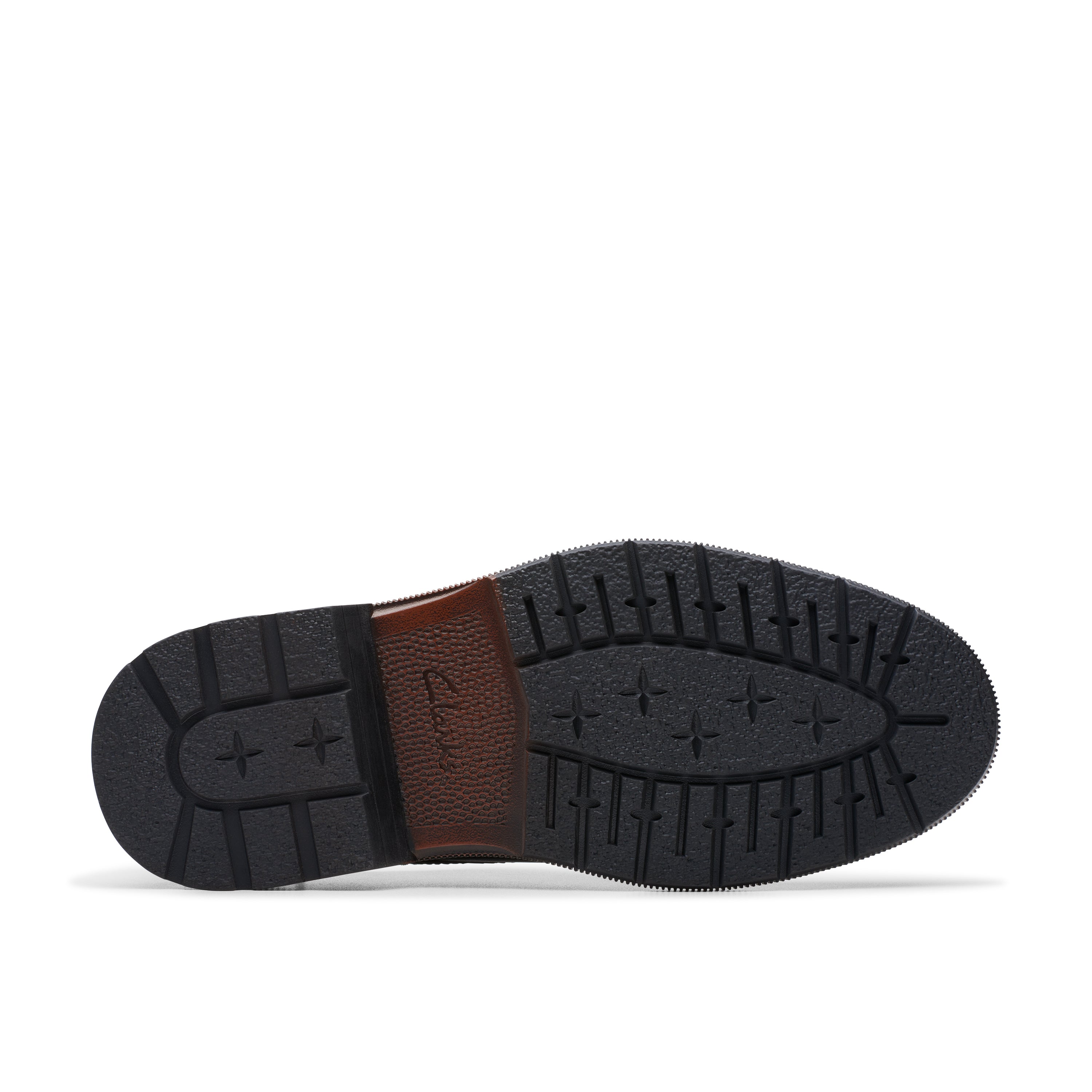 Zapatos Clarks Burchill Derby Para Hombre - Nobuk, Suela Ligera, Plantilla Contour Cushion