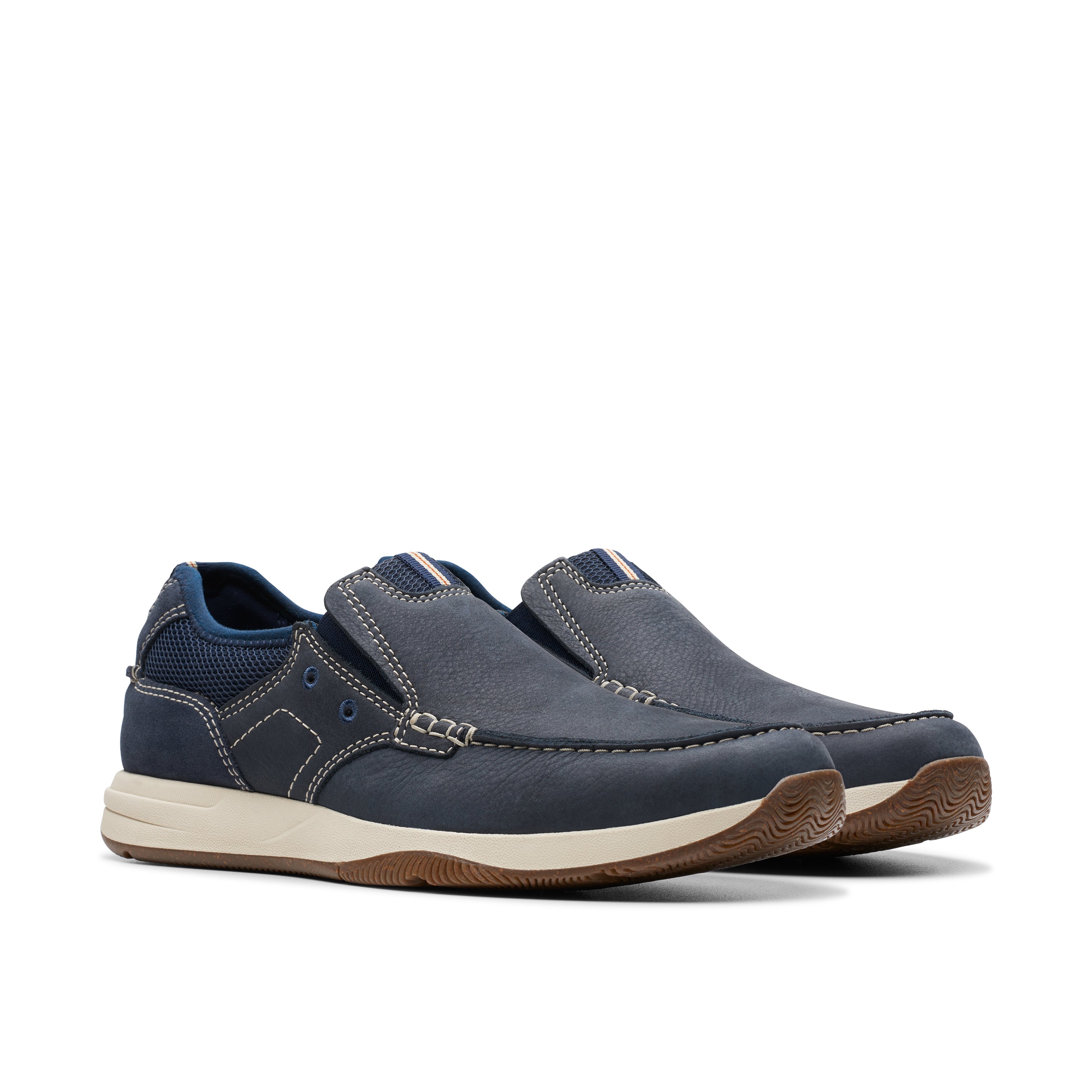 Sailview Step Nubuck Navy Nubuck – Quarks Shoes