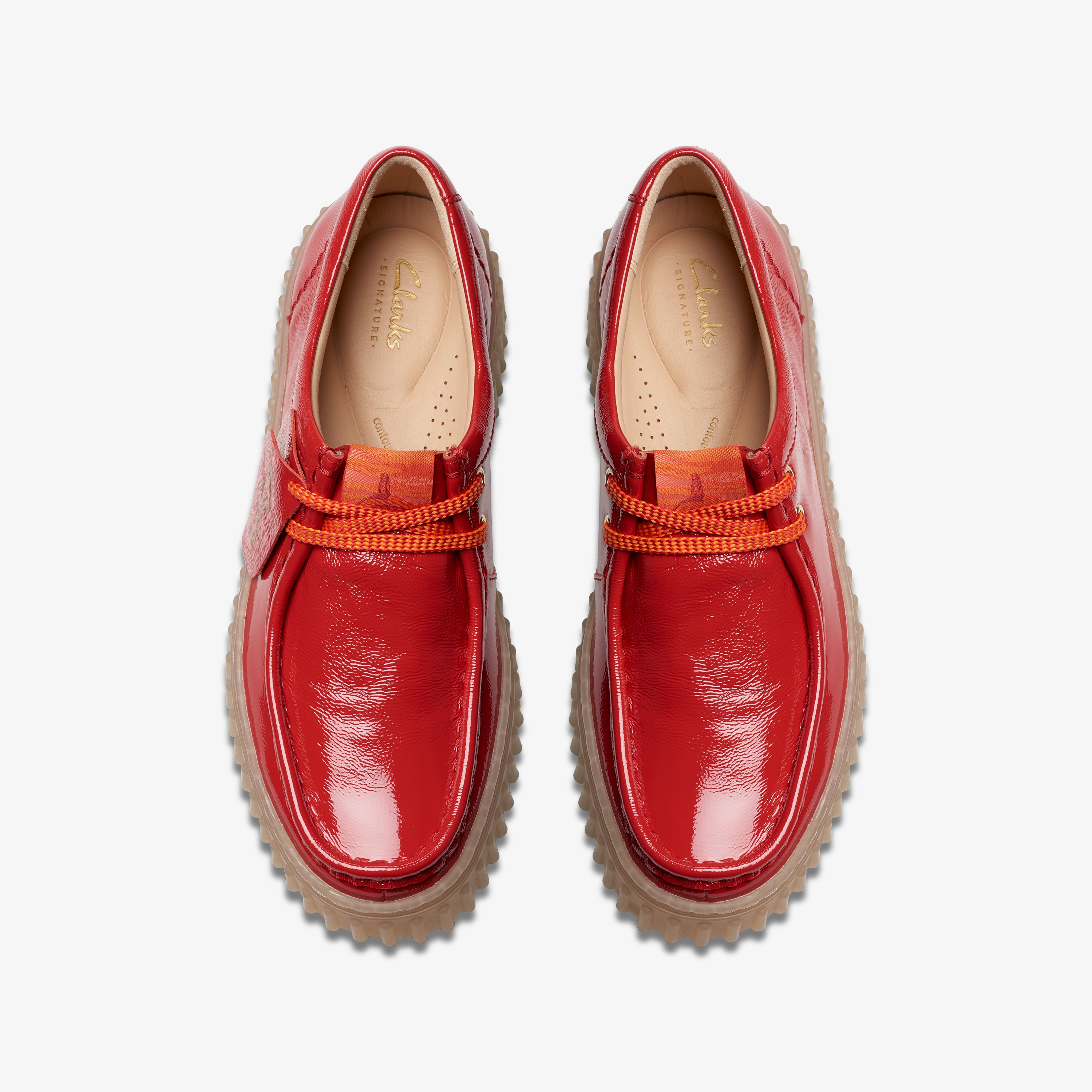 Torhill Bee Patent Leather Red Patent | Quarks Shoes