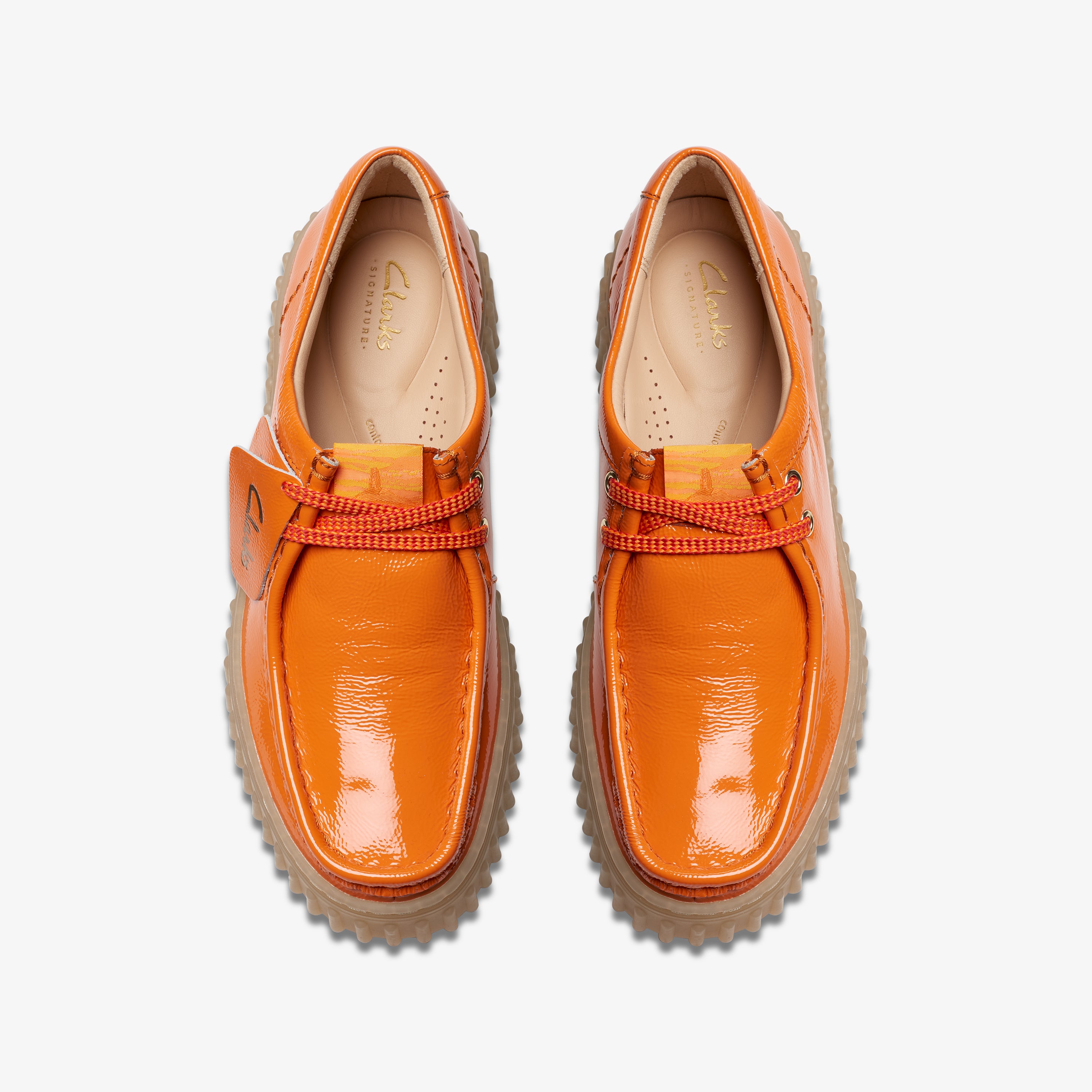 Torhill Bee Patent Leather Orange Patent – Quarks Shoes
