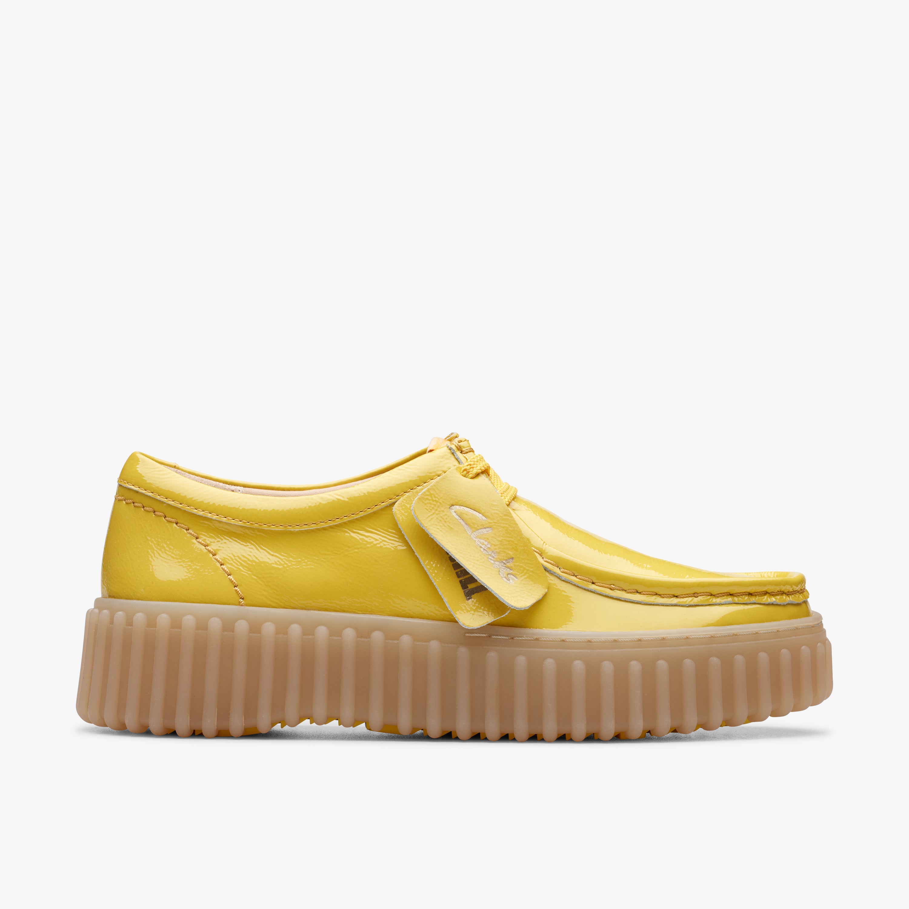 Torhill Bee Patent Leather Yellow Patent | Quarks Shoes