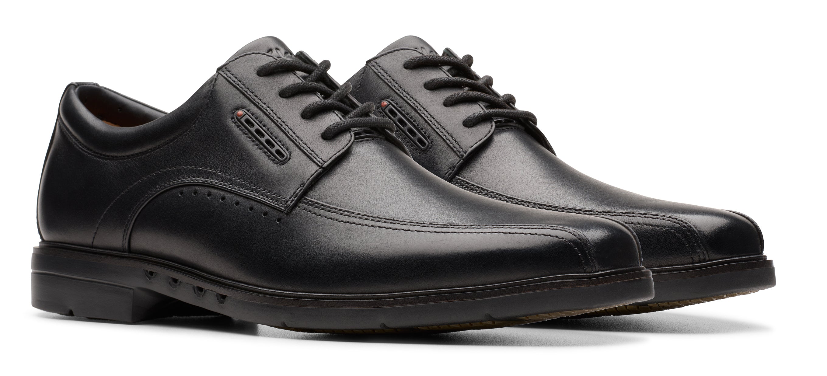Clarks ブラック Unkendrick Way Black | Quarks Shoes