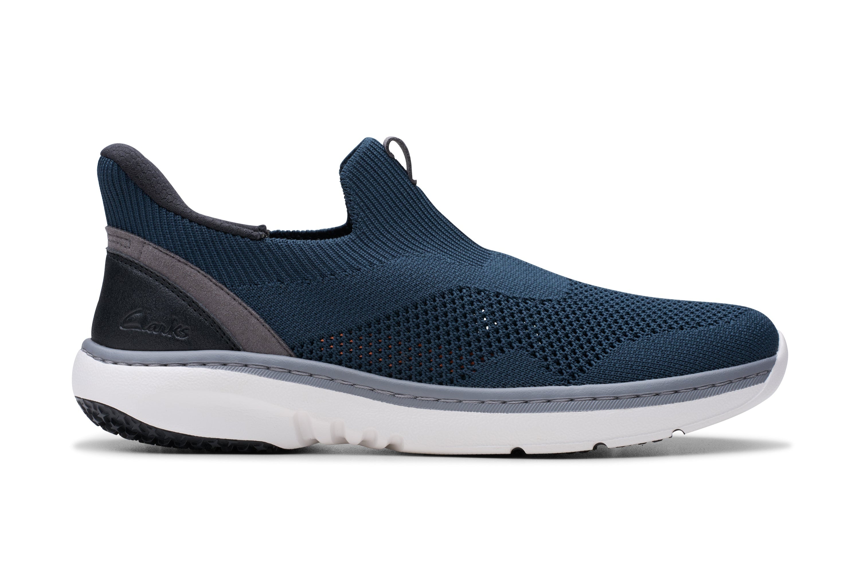 Clarkspro Free Navy Knit | Quarks Shoes