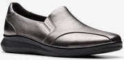 Lynell Edge Leather Pewter