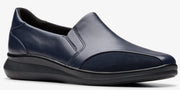 Lynell Edge Leather/Suede Ink