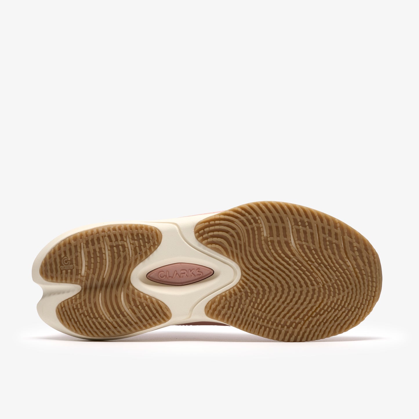 shoe sole with wavy pattern