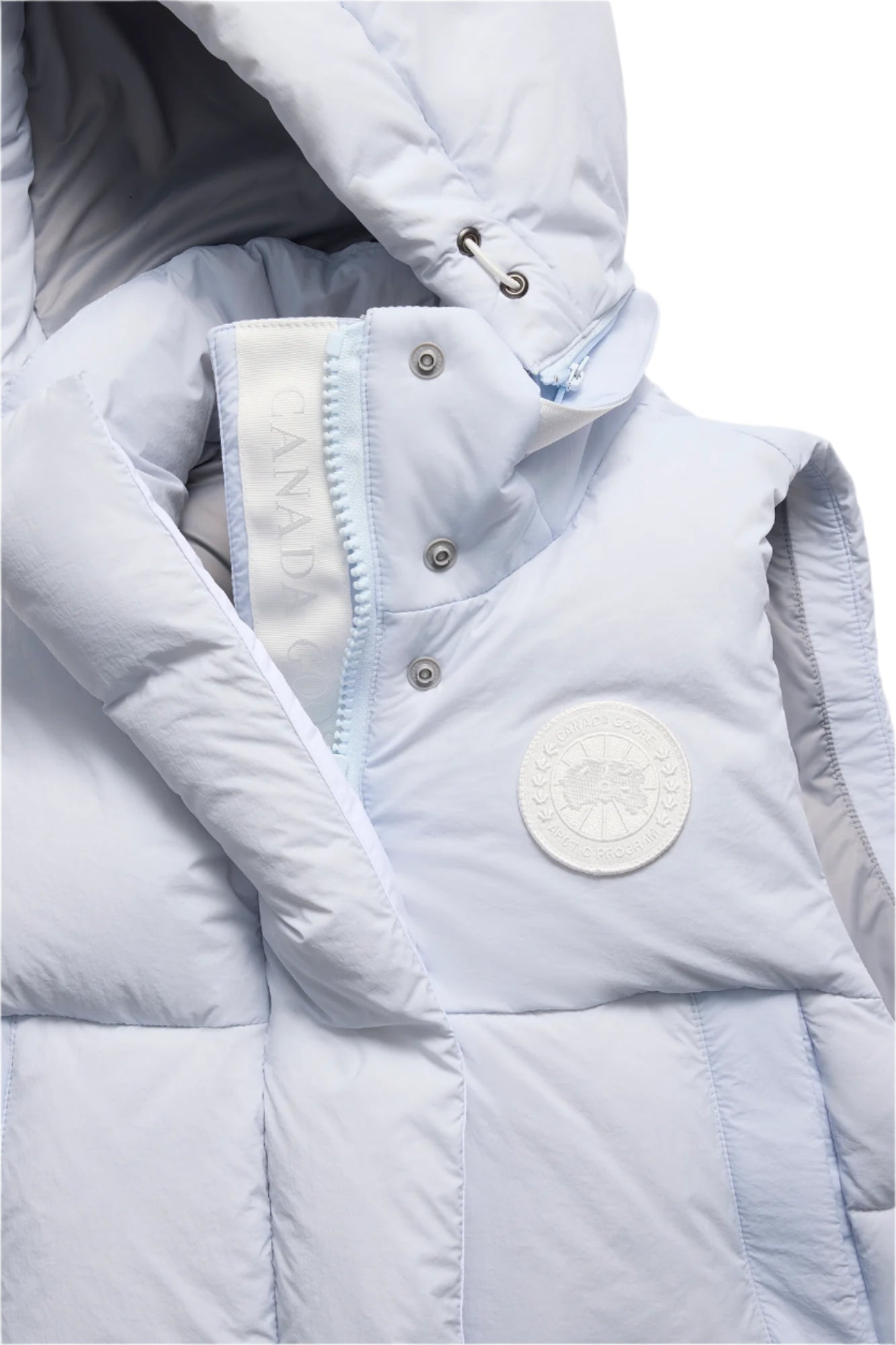 Junction Puffer Vest White Disc Early Frost | Quarks Shoes Junction Puffer Vest White Disc Early Frost | Quarks Shoes