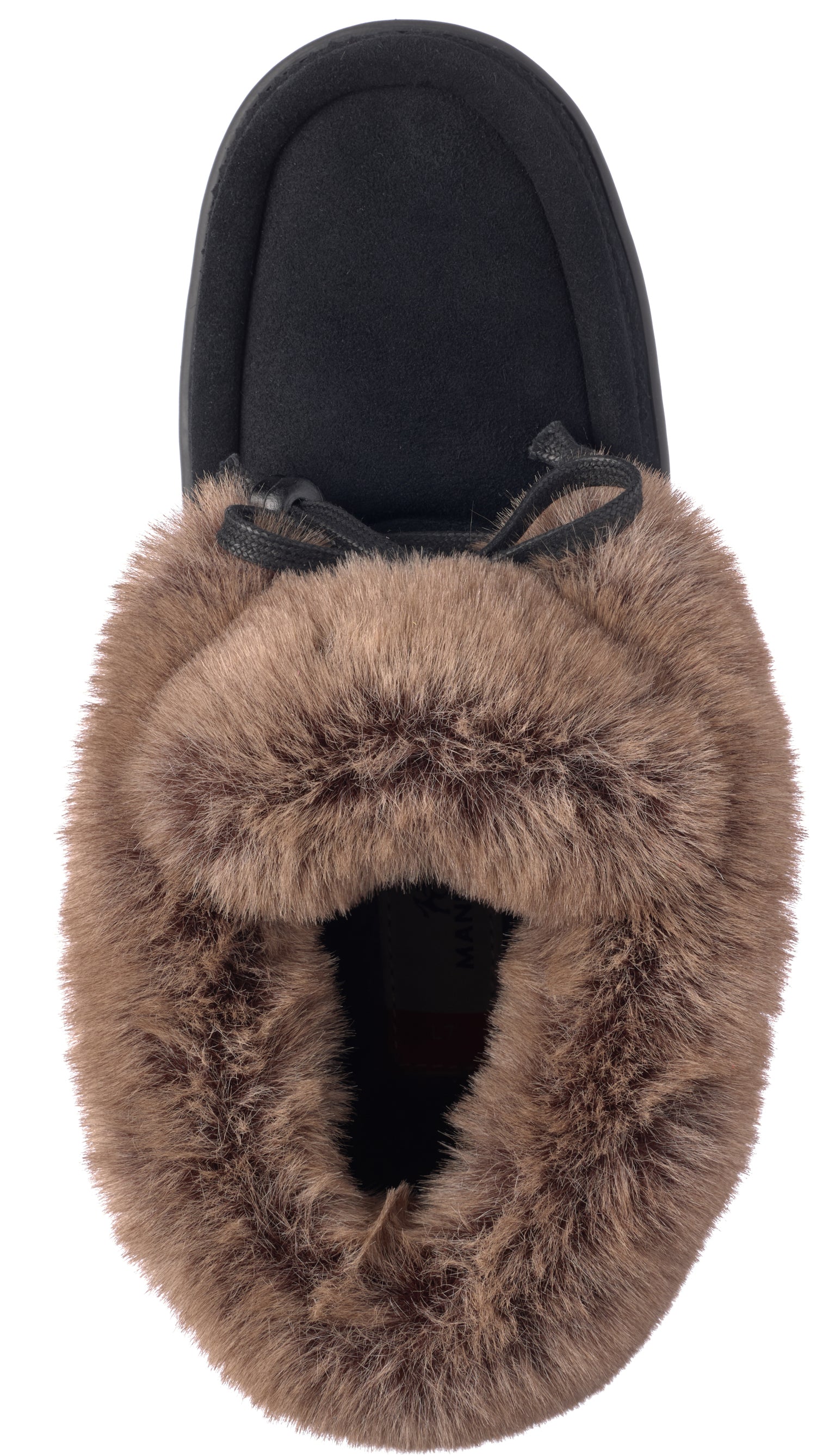 Short Fur Cuff Black | Quarks Shoes